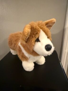 Corgi Plush Stuffed Animal - Brown and White Soft Toy Douglas #1713